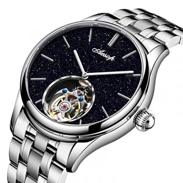 AESOP Brand Tourbillon Luxury Mens Watches Waterproof Male Sports Watch For Men Mechanical Casual WristWatches 2025New